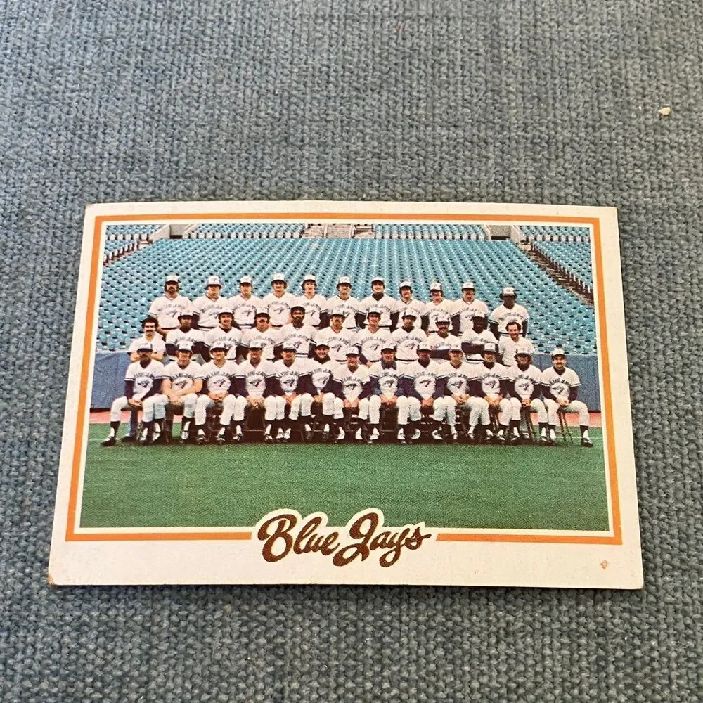1978 Topps Toronto Blue Jays Baseball Card Trading Card